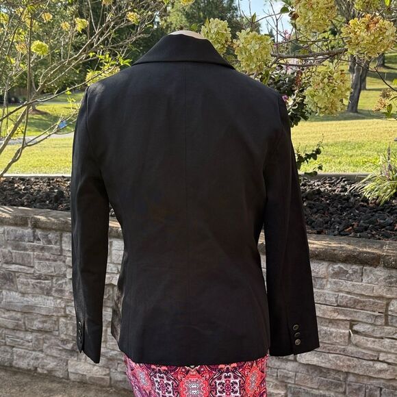 Cabi Elegant Black Double-Breasted Women's Blazer Size 6 - Picture 4 of 10